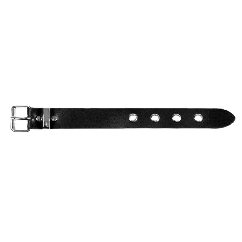 Cool Punk Bracelets Men Women Retro Bracelet Adjustable Wrist Belt Buckle Styles Cuff Bangle Bracelet for Party Club Daily Wear
