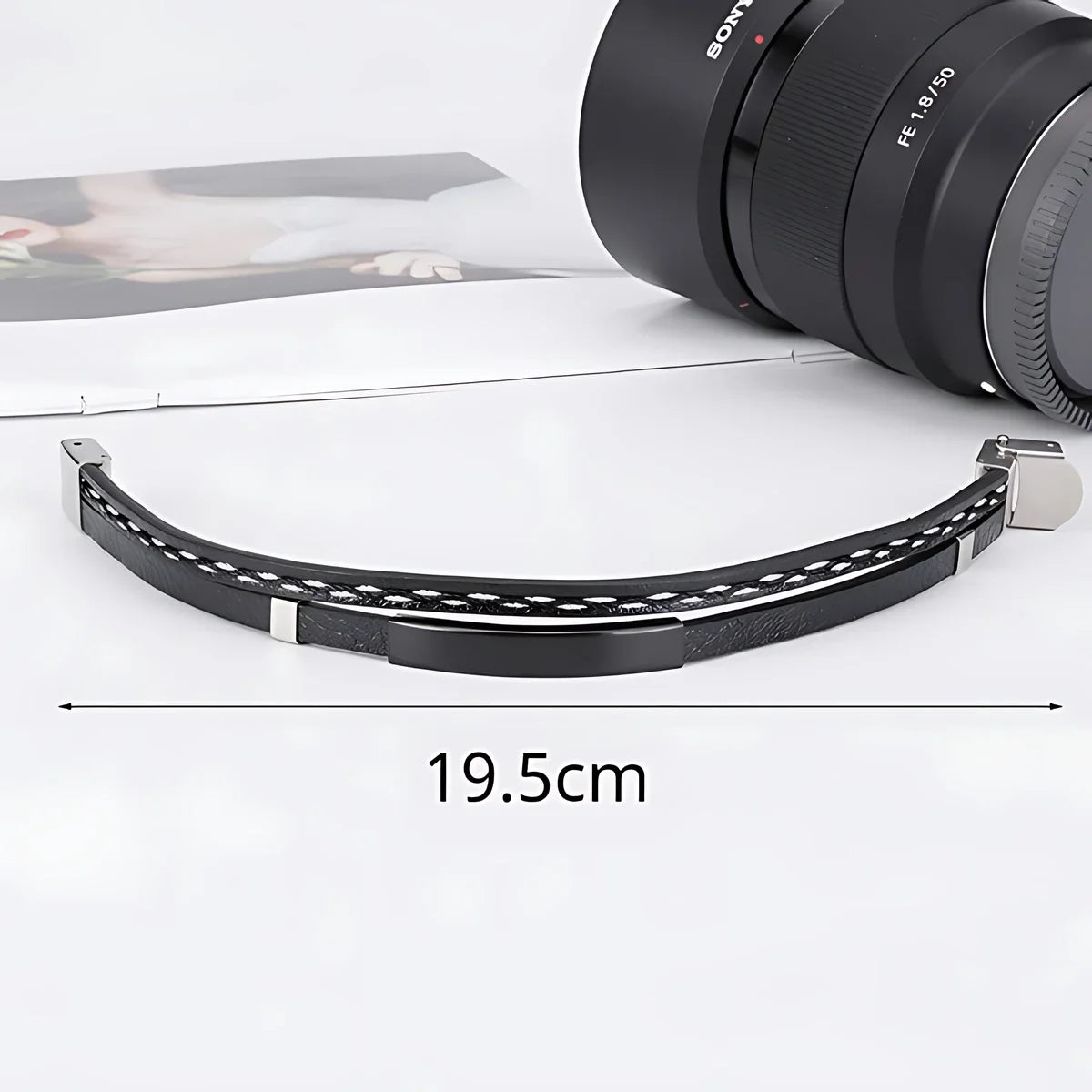 Trendy Unisex Leather Cuff Bracelet For Men Women Adjustable Wristband Handmade Bangle Stylish Gift For Daily Outfit